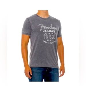 Fender Charcoal Graphic Tee for Men